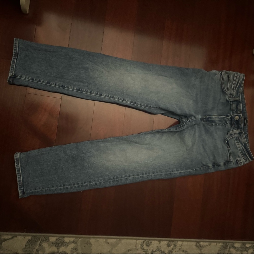 Express Men's Slim Jeans - Deep Blue